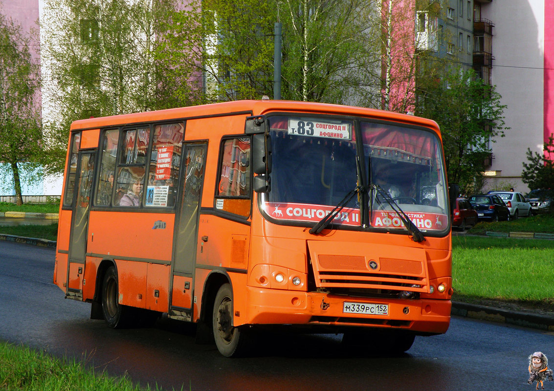 Нижегородская область, ПАЗ-320402-05 № М 339 РС 152