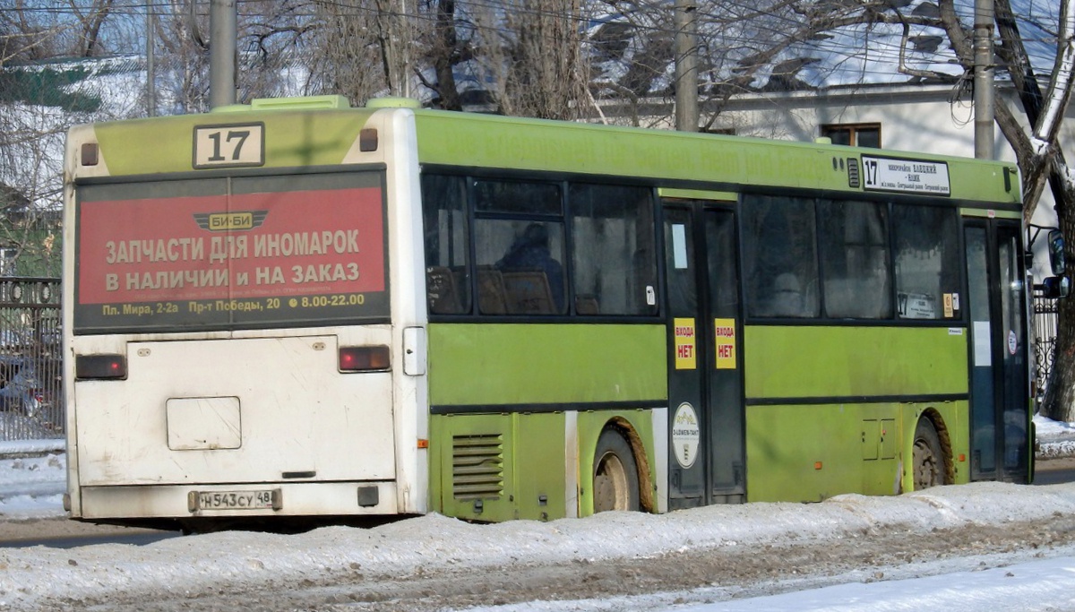 Lipetsk region, Mercedes-Benz O405 č. Н 543 СУ 48