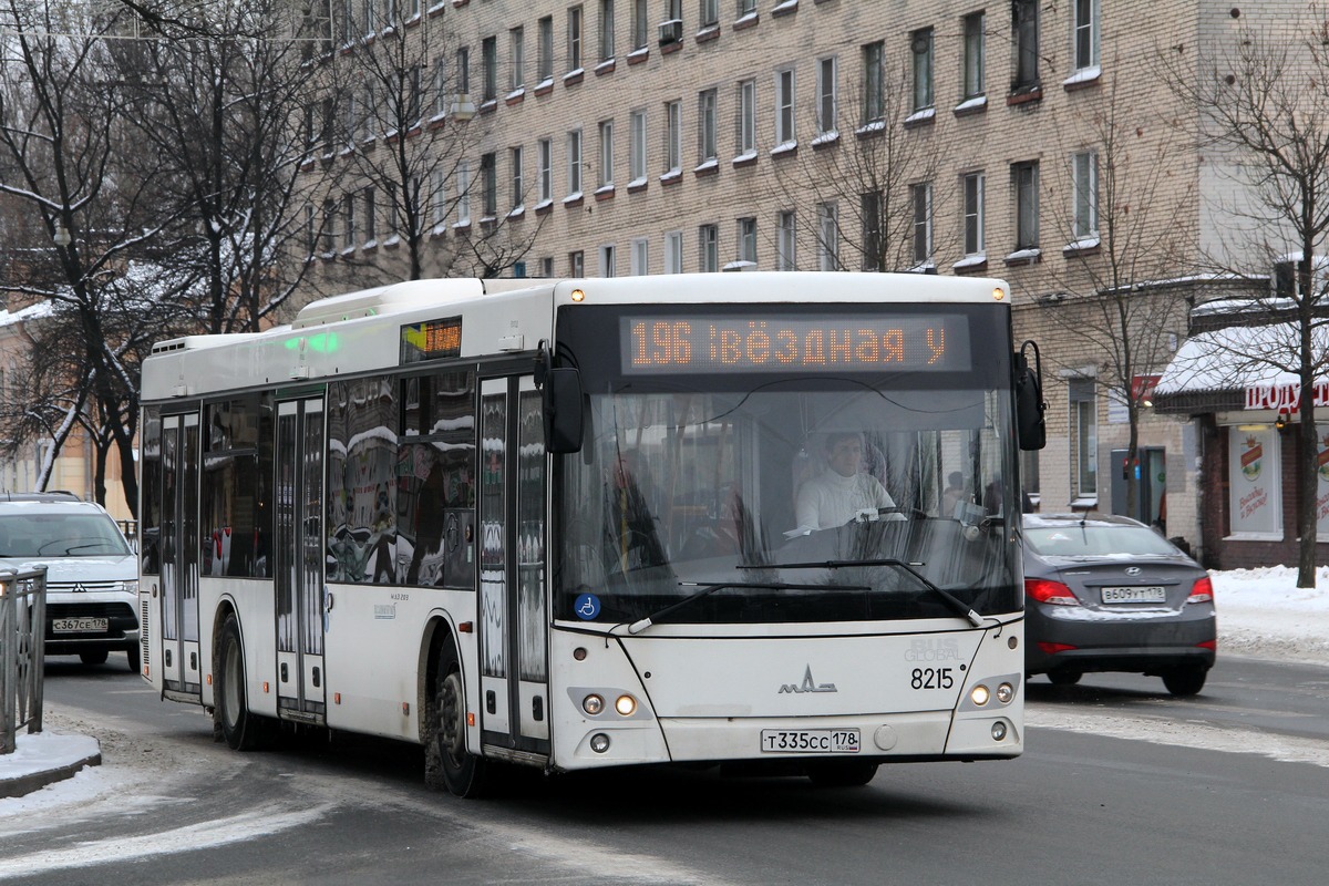 Санкт-Петербург, МАЗ-203.085 № 8215