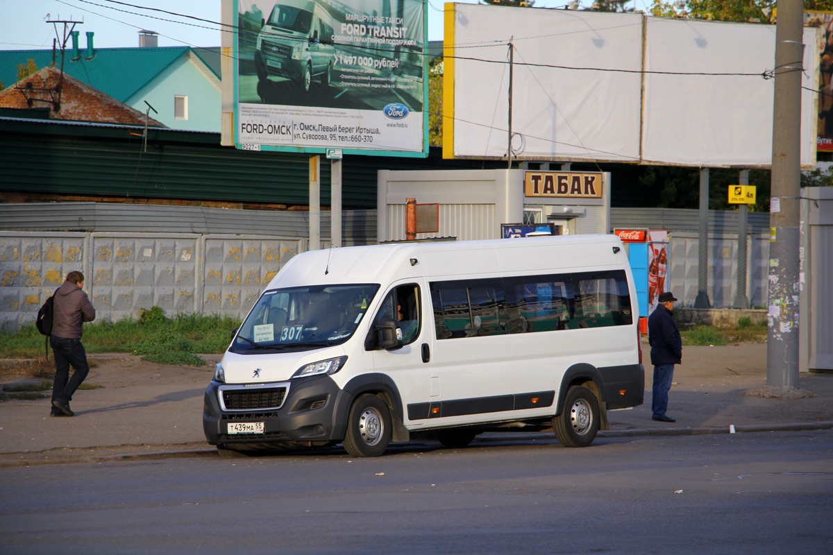 Омская область, Нижегородец-2227SK (Peugeot Boxer) № Т 439 МА 55