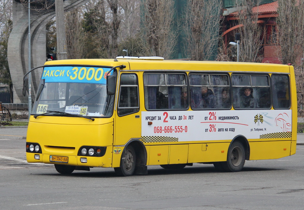 Одесская область, Богдан А09201 № BH 3363 AA