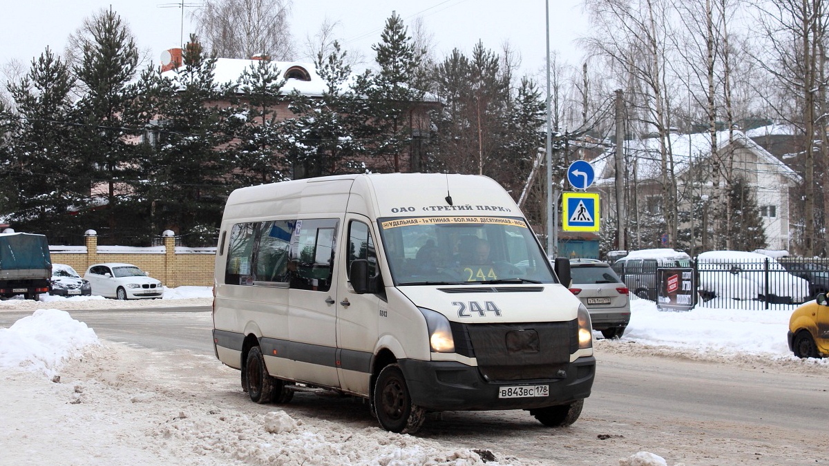 Санкт-Петербург, БТД-2219 (Volkswagen Crafter) № В 843 ВС 178