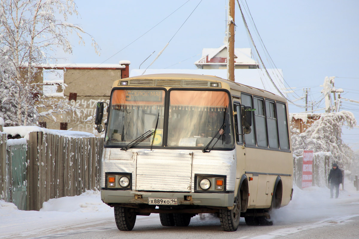 Саха (Якутия), ПАЗ-32054 № Х 889 КО 14