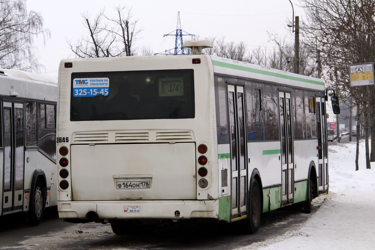 Санкт-Петербург, ЛиАЗ-5293.60 № 3646