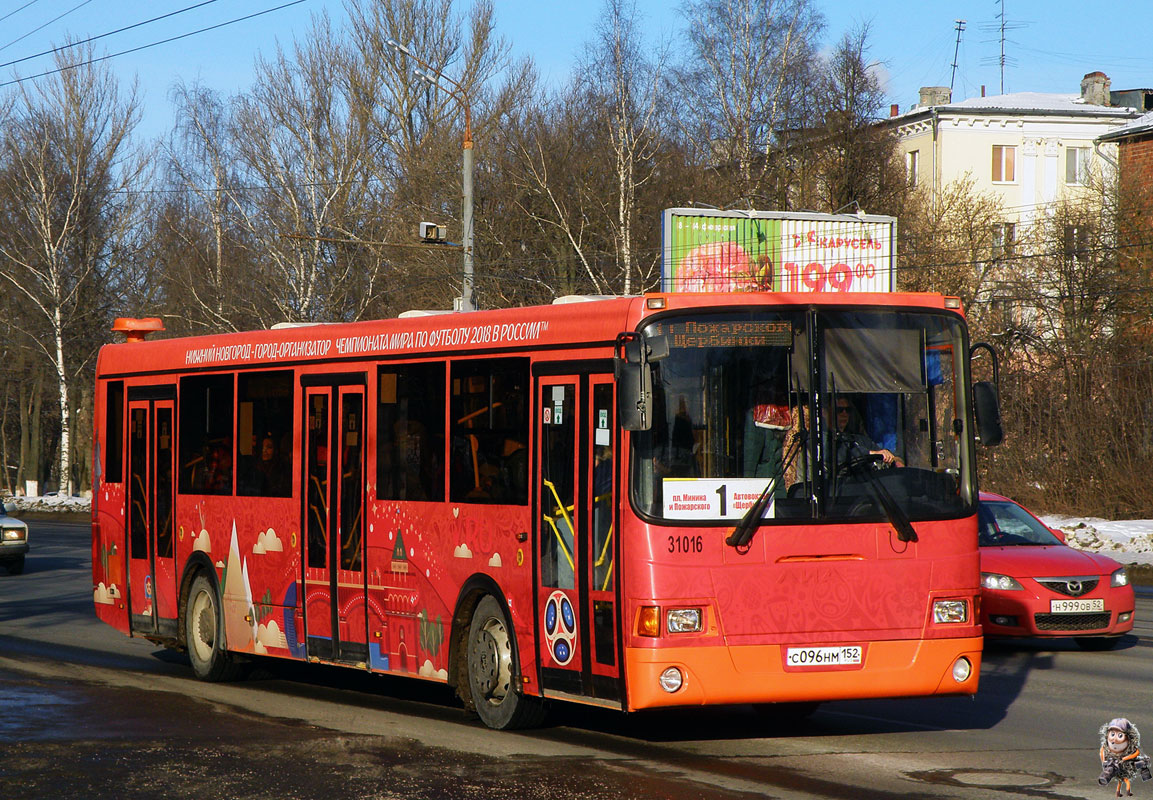 Нижегородская область, ЛиАЗ-5293.60 № 31016