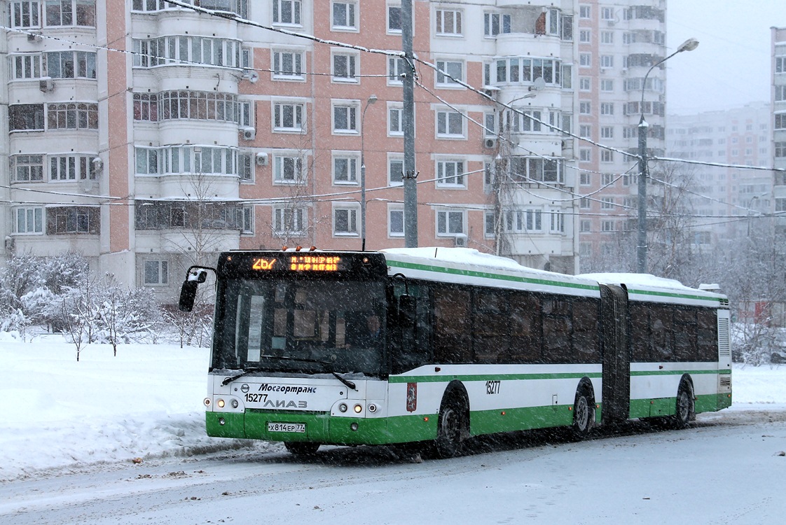 Москва, ЛиАЗ-6213.22 № 15277