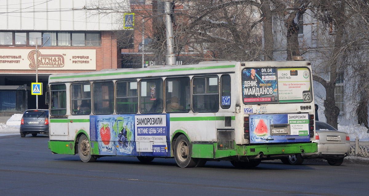 Омская область, ЛиАЗ-5256.45 № 527