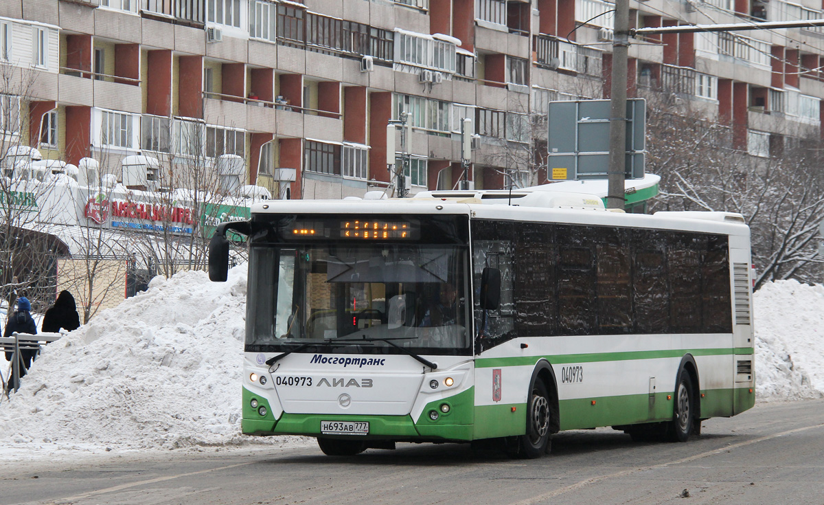 Москва, ЛиАЗ-5292.22 (2-2-2) № 040973