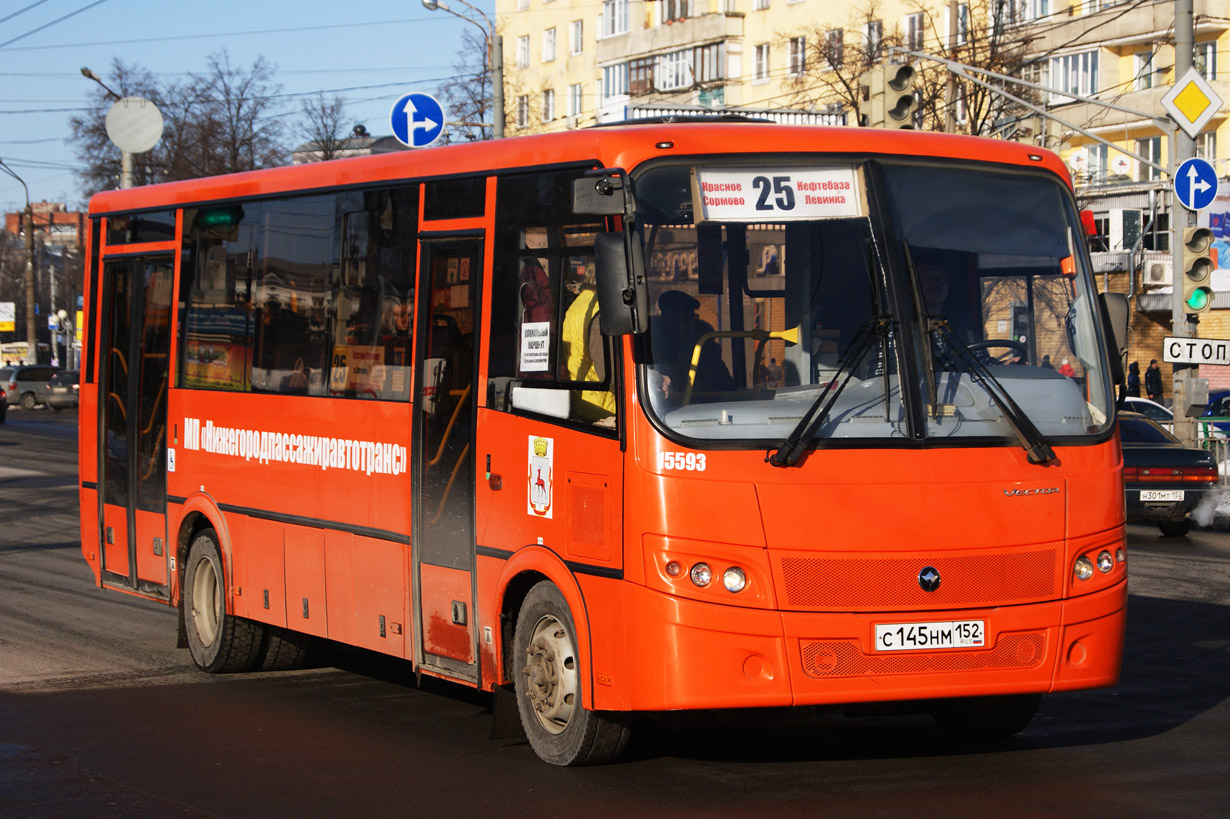 Нижегородская область, ПАЗ-320414-04 "Вектор" № 15593