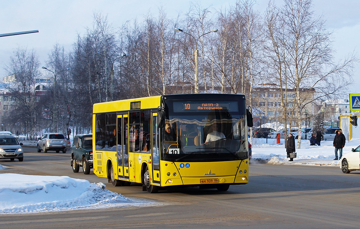 Ханты-Мансийский АО, МАЗ-206.085 № 1195