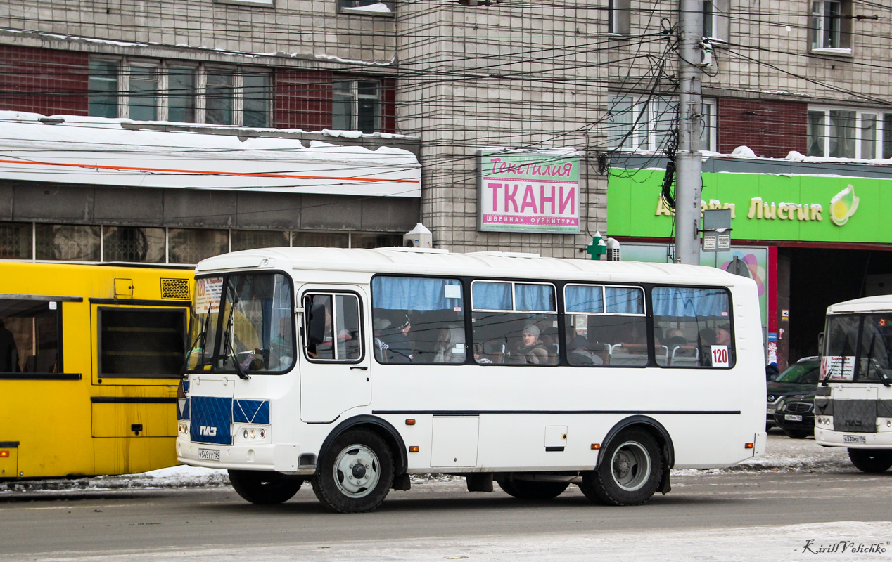 Новосибирская область, ПАЗ-32054 № У 549 УУ 154