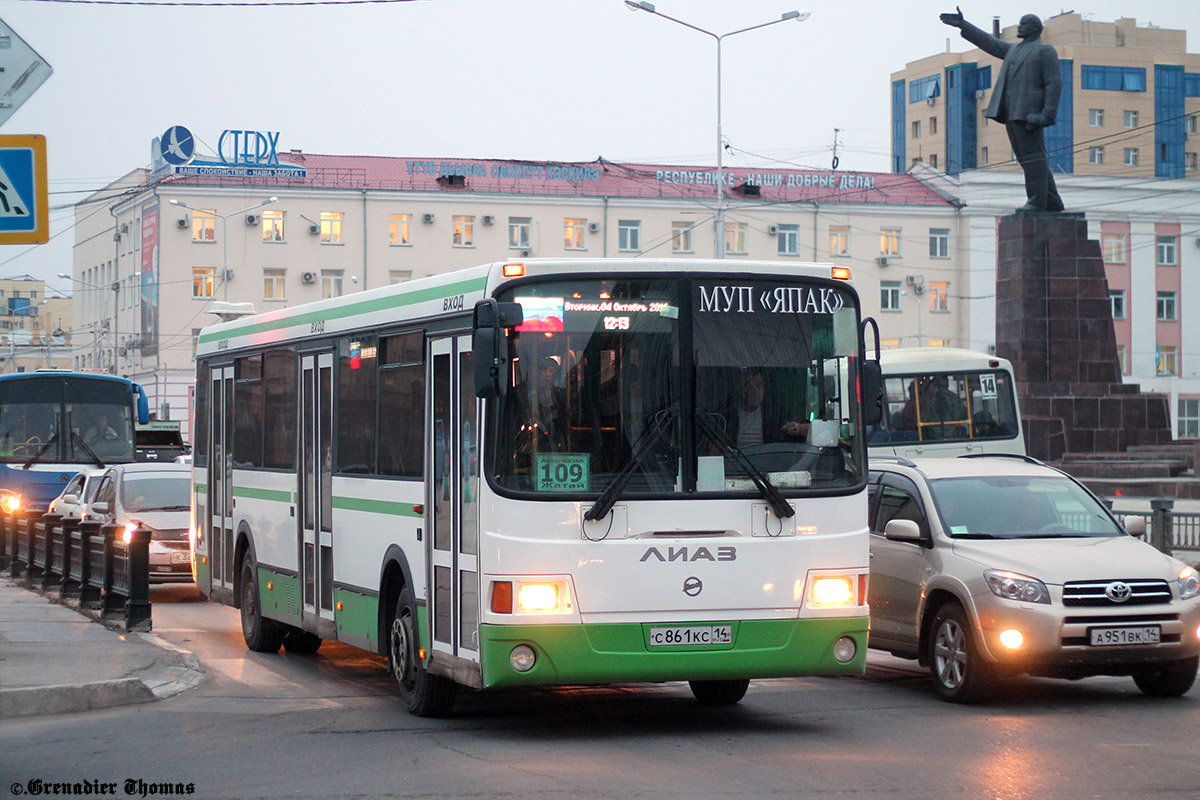 Саха (Якутия), ЛиАЗ-5256.60 № С 861 КС 14