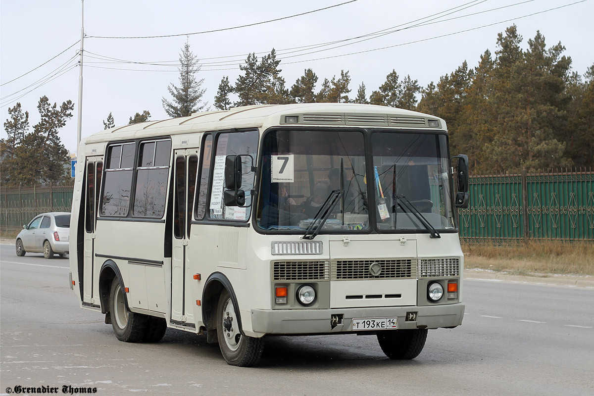 Sakha (Yakutia), PAZ-32054 # Т 193 КЕ 14
