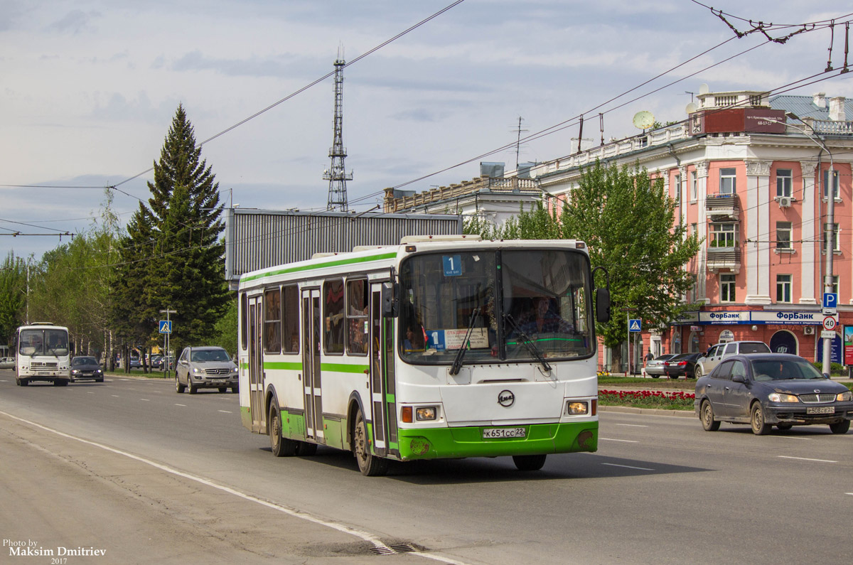 Алтайский край, ЛиАЗ-5256.36 № К 651 СС 22