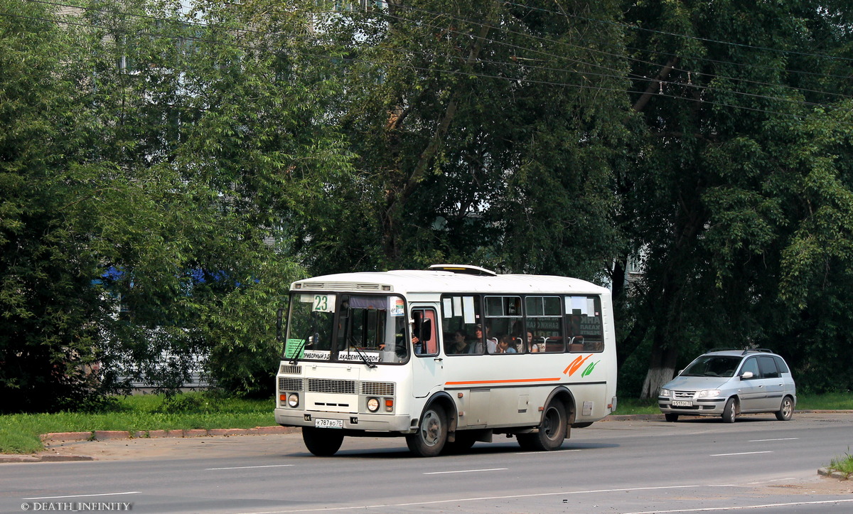 Томская область, ПАЗ-32054 № К 787 ВО 70