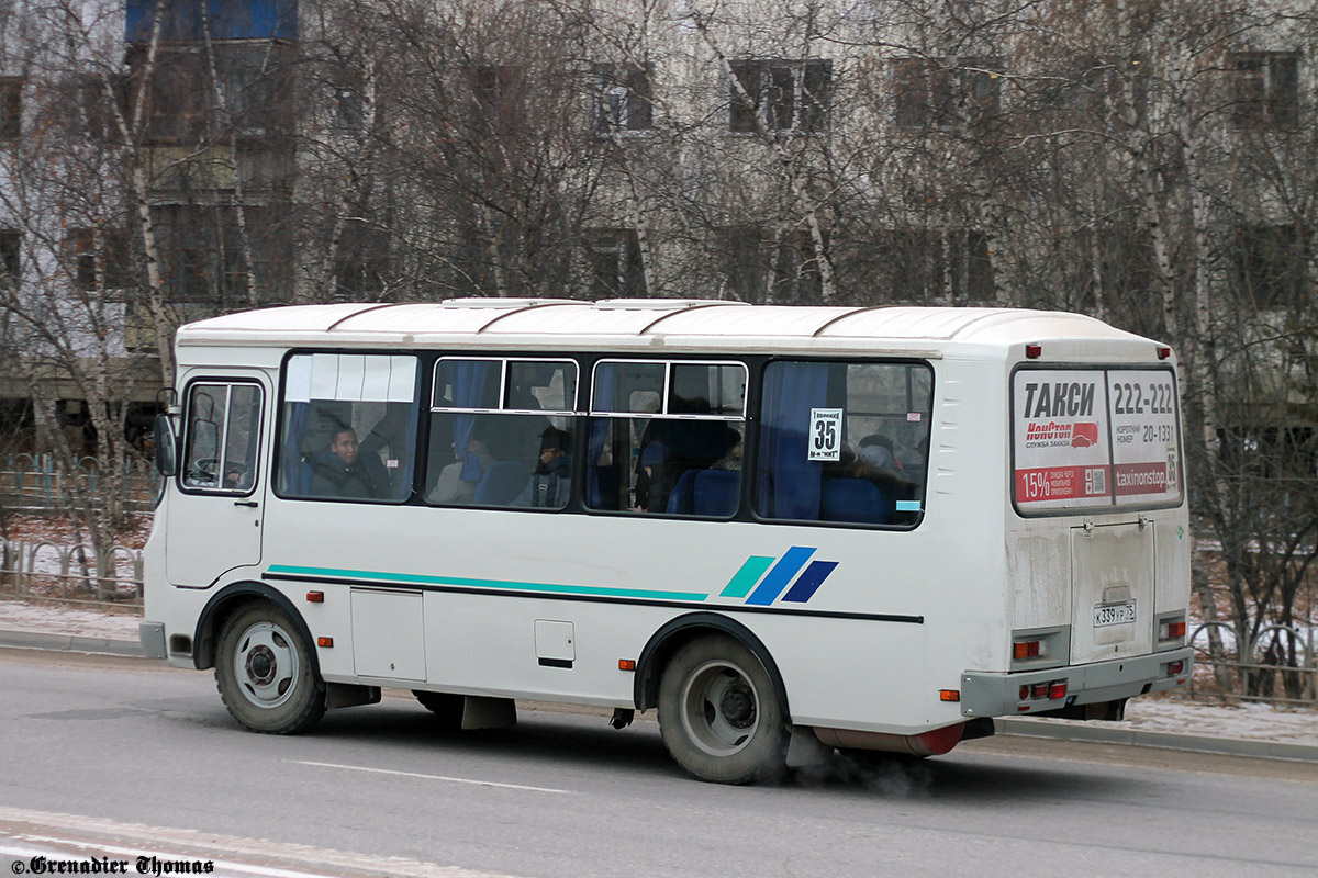 Саха (Якутия), ПАЗ-32053 № К 339 УР 75