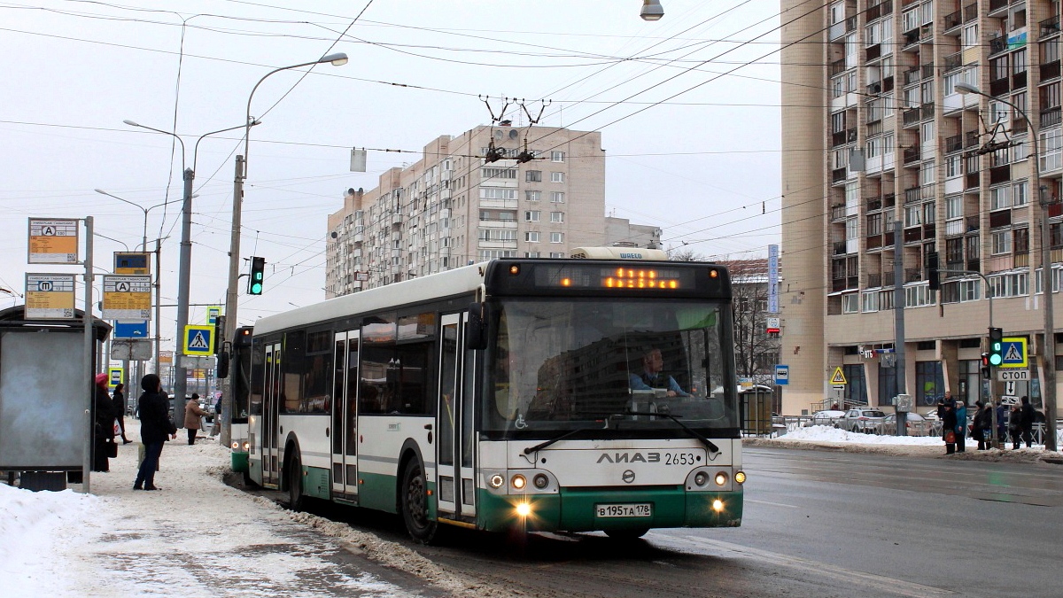 Санкт-Петербург, ЛиАЗ-5292.60 № 2653