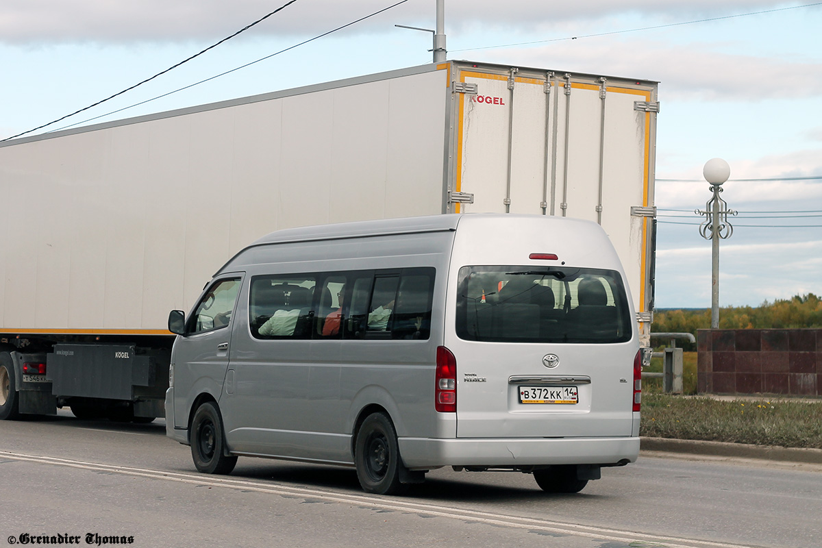 Саха (Якутия), Toyota HiAce TRH223L № В 372 КК 14