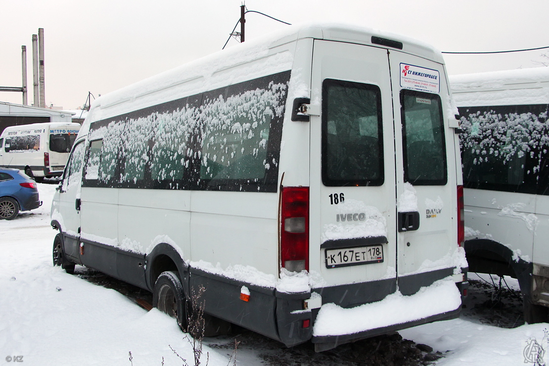 Санкт-Петербург, Нижегородец-2227UT (IVECO Daily) № 186