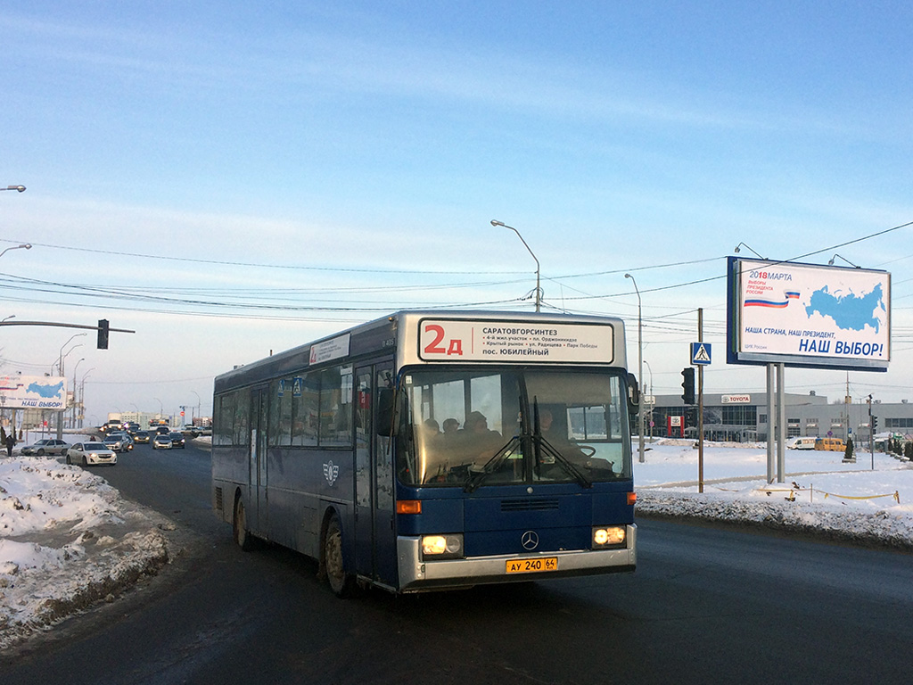 Саратовская область, Mercedes-Benz O405 № АУ 240 64