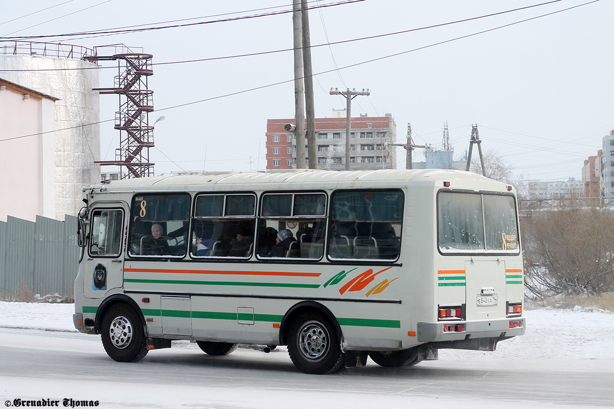 Саха (Якутия), ПАЗ-32054-07 № Е 848 КА 14