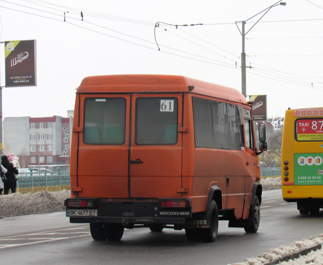 Ровненская область, Mercedes-Benz T2 609D № BK 4677 BT