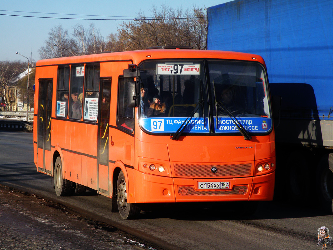 Нижегородская область, ПАЗ-320414-05 "Вектор" № О 154 ХХ 152