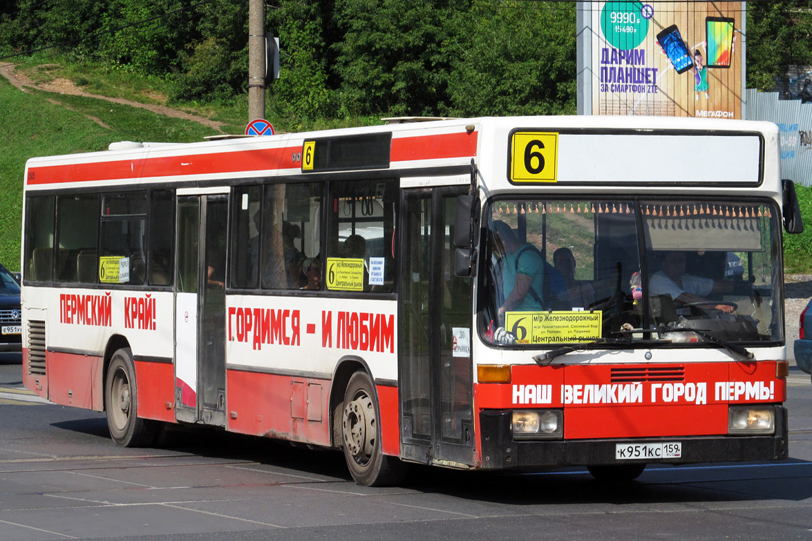 Пермский край, Mercedes-Benz O405N № К 951 КС 159