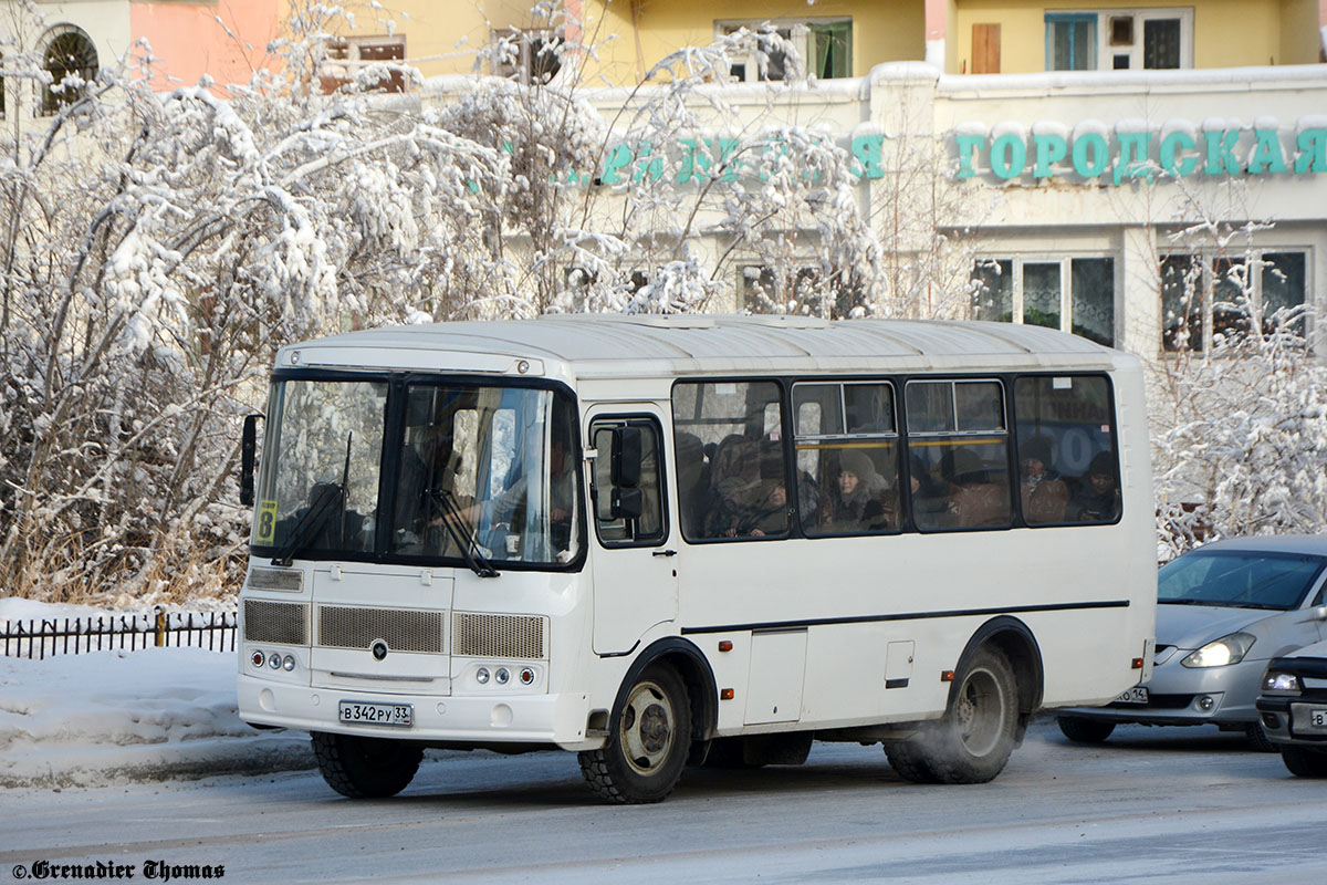 Саха (Якутия), ПАЗ-32054 № В 342 РУ 33