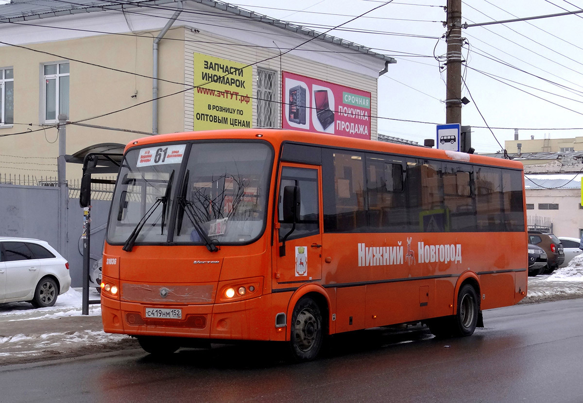 Нижегородская область, ПАЗ-320414-04 "Вектор" № 31036