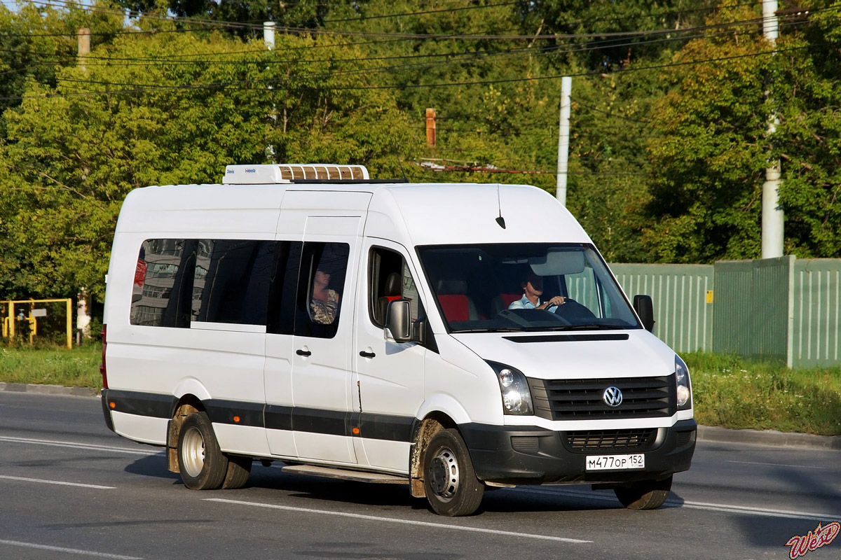 Nizhegorodskaya region, Luidor-22370D (Volkswagen Crafter) # М 477 ОР 152