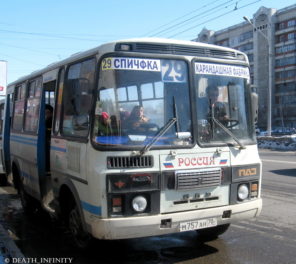 Томская область, ПАЗ-32054 № М 757 АН 70