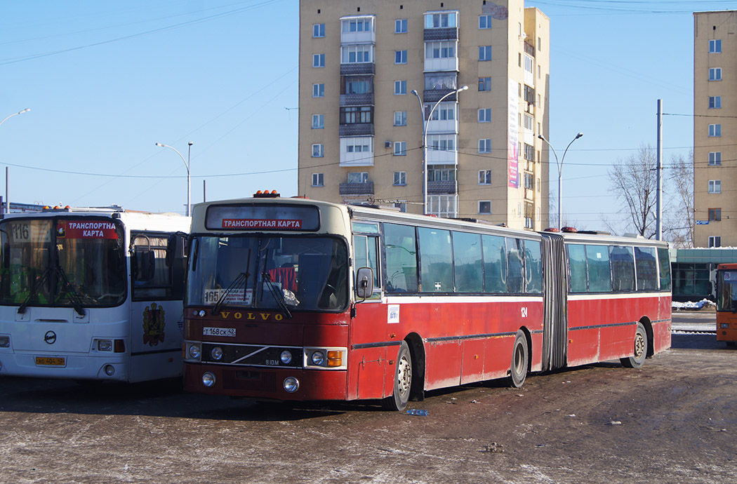 Кемеровская область - Кузбасс, Van Hool T8 Alizée 210 № 124