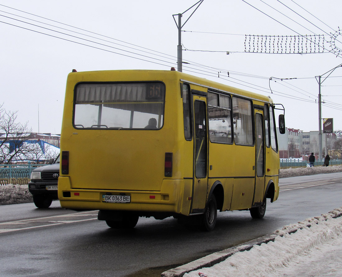 Ровненская область, БАЗ-А079.14 "Подснежник" № BK 0363 BE