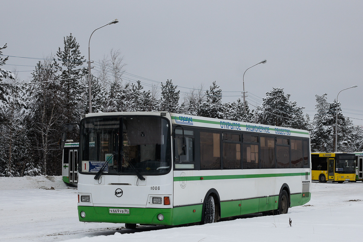 Ханты-Мансийский АО, ЛиАЗ-5293.53 № 1006