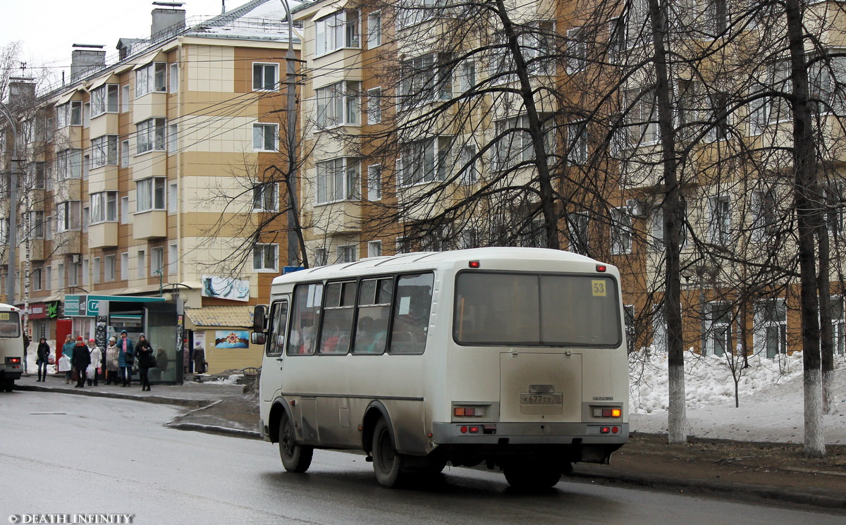 Томская область, ПАЗ-32054 № К 677 ТХ 70