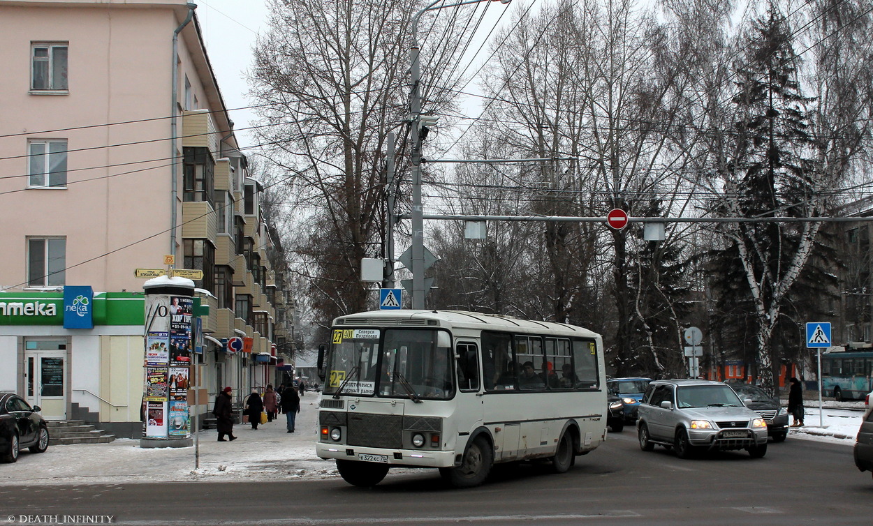 Томская область, ПАЗ-32054 № К 322 КС 70