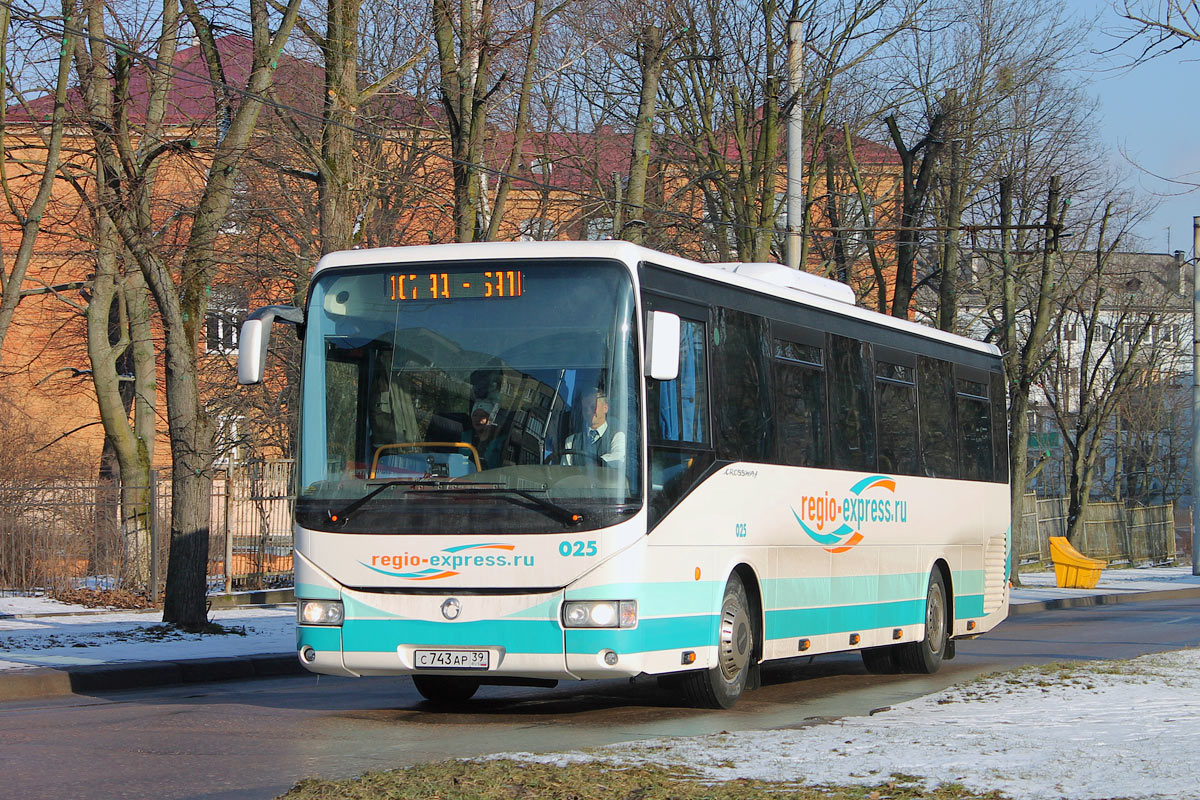 Калининградская область, Irisbus Crossway 12M № 025