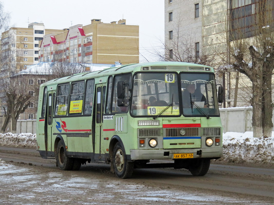 Кировская область, ПАЗ-4234 № АК 857 43