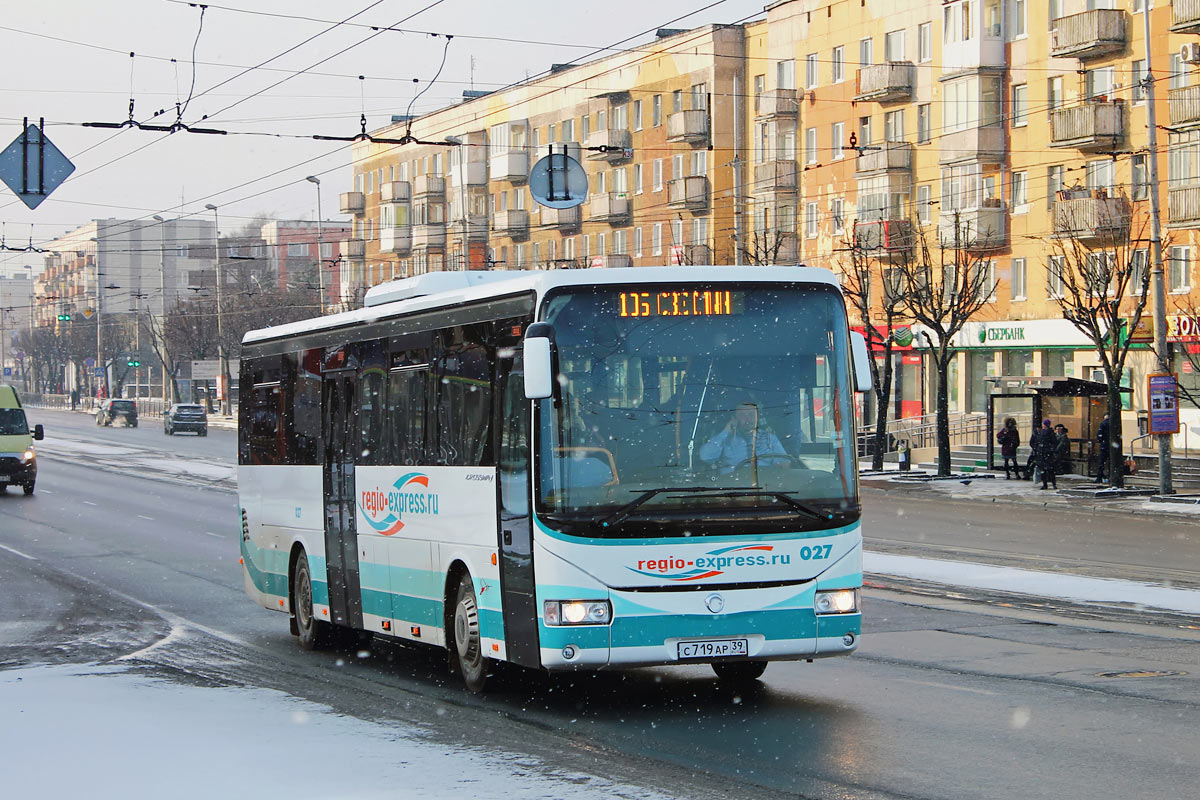 Калининградская область, Irisbus Crossway 12M № 027