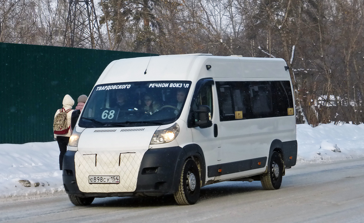 Новосибирская область, Нижегородец-2227SK (Peugeot Boxer) № С 898 СУ 154