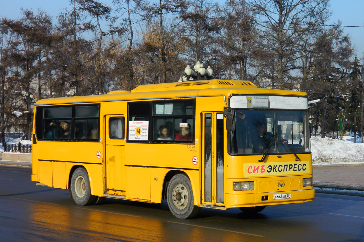 Иркутская область, Daewoo BS090 Royal Midi (Busan) № Х 863 ХВ 38