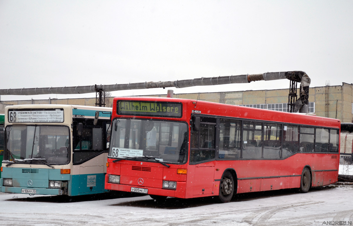 Penza region, Mercedes-Benz O405N2 Nr. У 005 МС 33