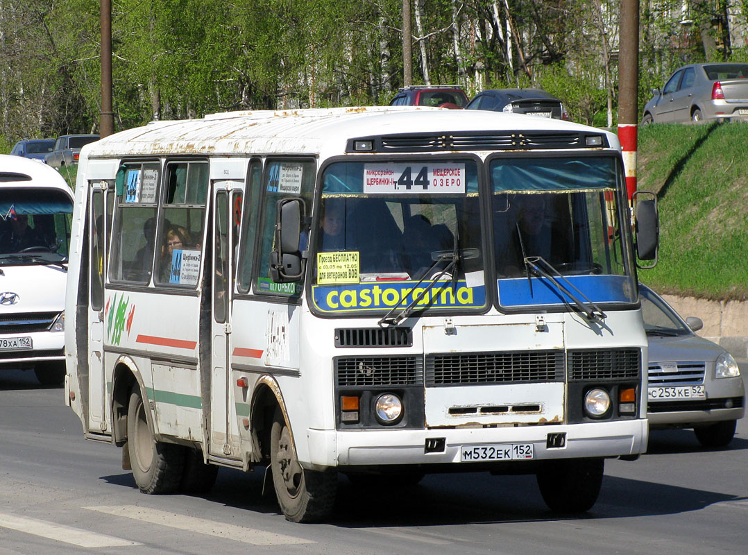 Нижегородская область, ПАЗ-32054 № М 532 ЕК 152