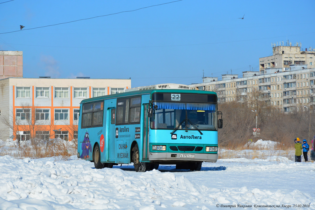 Хабаровский край, Daewoo BS106 (все) № К 370 ТУ 27