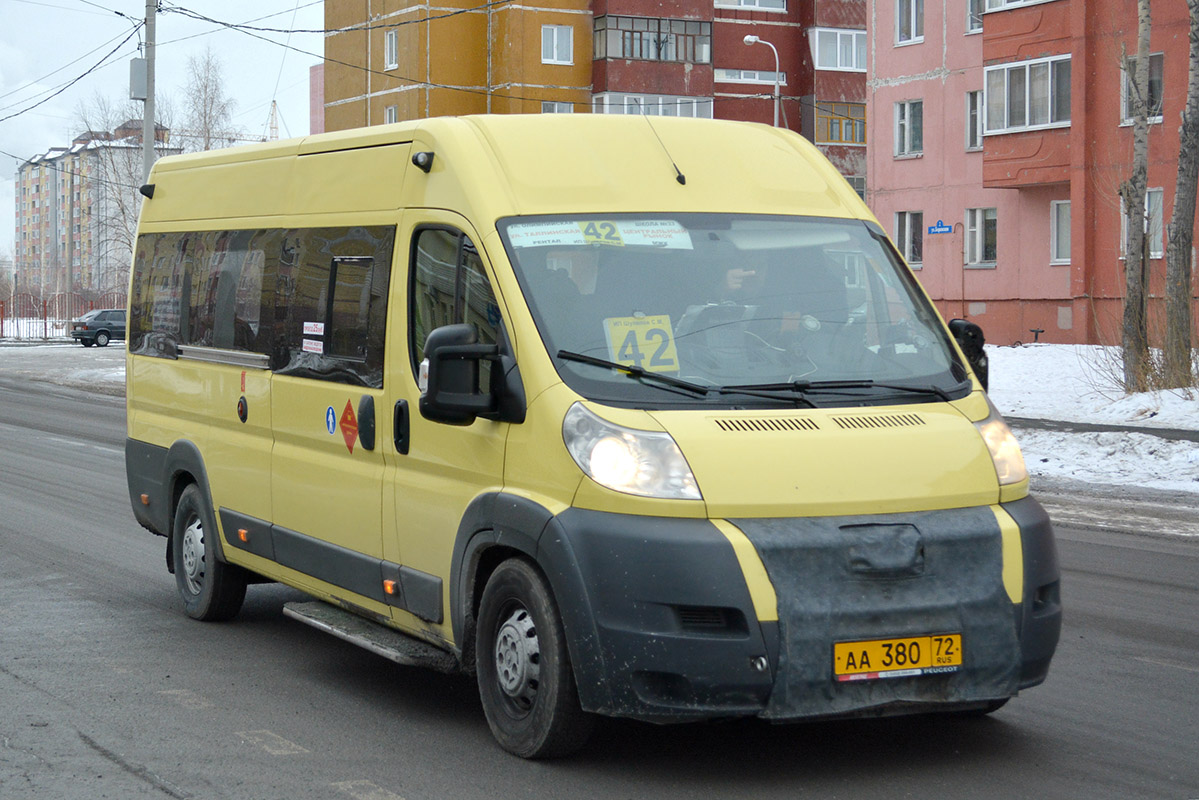 Тюменская область, Нижегородец-2227SK (Peugeot Boxer) № АА 380 72