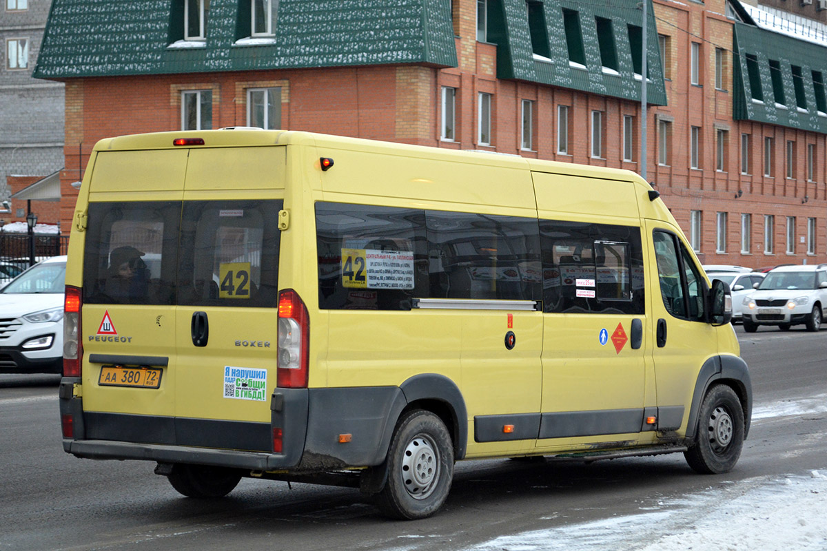 Тюменская область, Нижегородец-2227SK (Peugeot Boxer) № АА 380 72