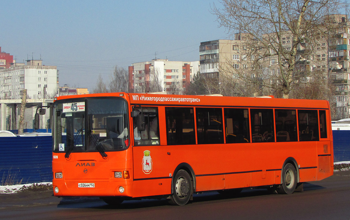 Нижегородская область, ЛиАЗ-5293.60 № 15376