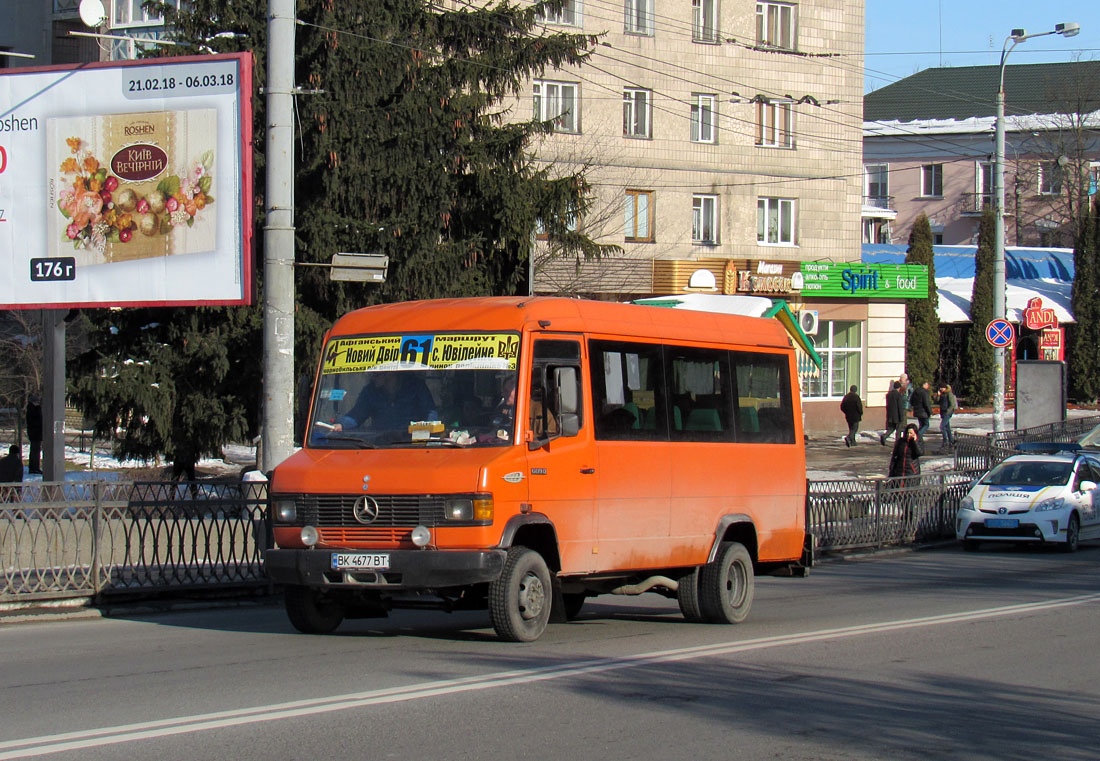 Ровненская область, Mercedes-Benz T2 609D № BK 4677 BT