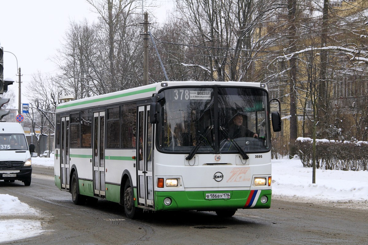 Санкт-Петербург, ЛиАЗ-5293.53 № 3595